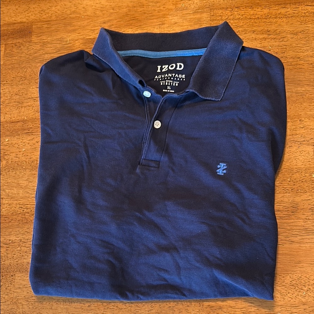 Izod Men's Navy Polo Shirt
